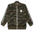 1st Camo Relaxed Fit Track Jacket - Green