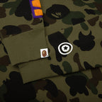 1st Camo Shark Crewneck Sweatshirt - Green