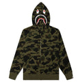 1st Camo Shark Full Zip Hoodie - Green