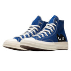 COMME DES GARÇONS PLAY CONVERSE CHUCK TAYLOR SINGLE HEART BLUE