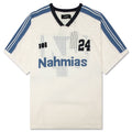 24 Cotton Knit Soccer Jersey - Egg White