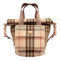 (WMNS) Burberry Check Printed Tote Bag 'Archive Beige' 8100227