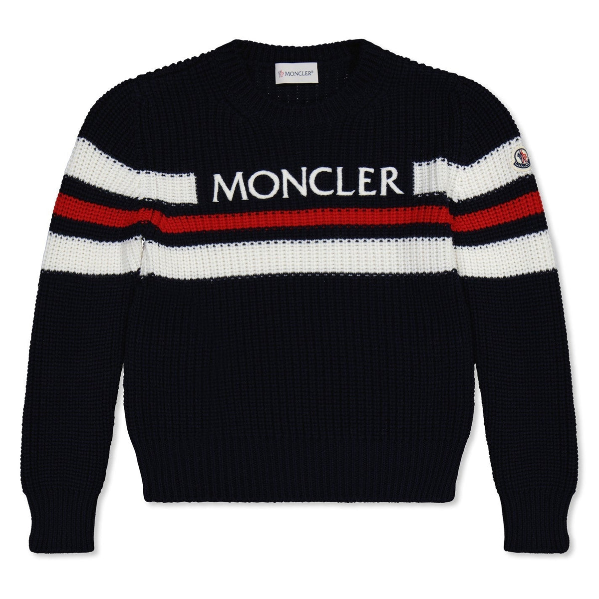 Kids Moncler Stripe Knit