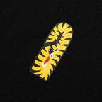 2nd Shark Full Zip Hoodie - Black