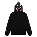 2nd Shark Full Zip Hoodie - Black