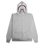 2nd Shark Full Zip Hoodie - Gray