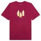 3 Kings S/S Tee - Burgundy