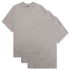 3 Pack Essential Tee - Heather Gray