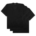 3-Pack Essential V-Neck Tee - Black