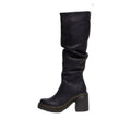 (WMNS) Dr. Martens Kasey Virginia Tall Heeled Boots 'Black' 32091001