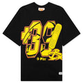39 Waffle Tee - Black/Yellow