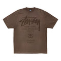 Stussy World Tour T-Shirt 'Sun Faded Brown' 3903962SF-SUNF