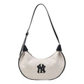 MLB Canvas Shoulder Bag New York Yankees 'White' 3ABQB016N-50IVS