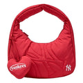 (WMNS) MLB Mini Shoulder Bag Stitched Seams New York Yankees 'Red' 3ABQSM16N-50RDS