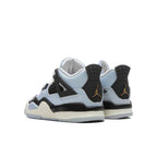 Air Jordan 4 Retro (TD) - Pure Platinum/Metallic Gold/Black/Sail