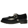 (WMNS) Dr. Martens Elphie Buckle Atlas Mary Jane Leather Shoes 'Black Atlas' 43102001