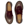 (WMNS) Dr. Martens Adrian Tassel Orleans Leather Loafers 'Cherry Red' 42849600