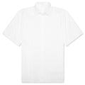 Cotton Voile Shirt With Stripes - White