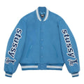 Stussy SS24 VARSITY Jacket 'Blue' 115748