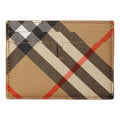 Burberry 26 Check Cards Holder 'Sand' 8091914