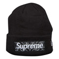 Supreme x New Era Box Logo Beanie 'Black' FW19BN4-BLACK