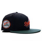 Feature x New Era 59FIFTY Fitted LA Dodgers Cooperstown - Black/Mountain Pine Green/Grey