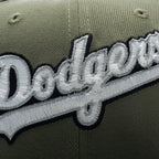 Feature x New Era 59FIFTY Fitted LA Dodgers Cooperstown - Green Bark/Rifle Green/Grey