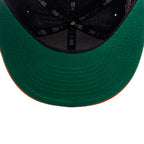 Feature x New Era 59FIFTY Fitted SD Padres Cooperstown - Black/Fight Orange/Twill Green