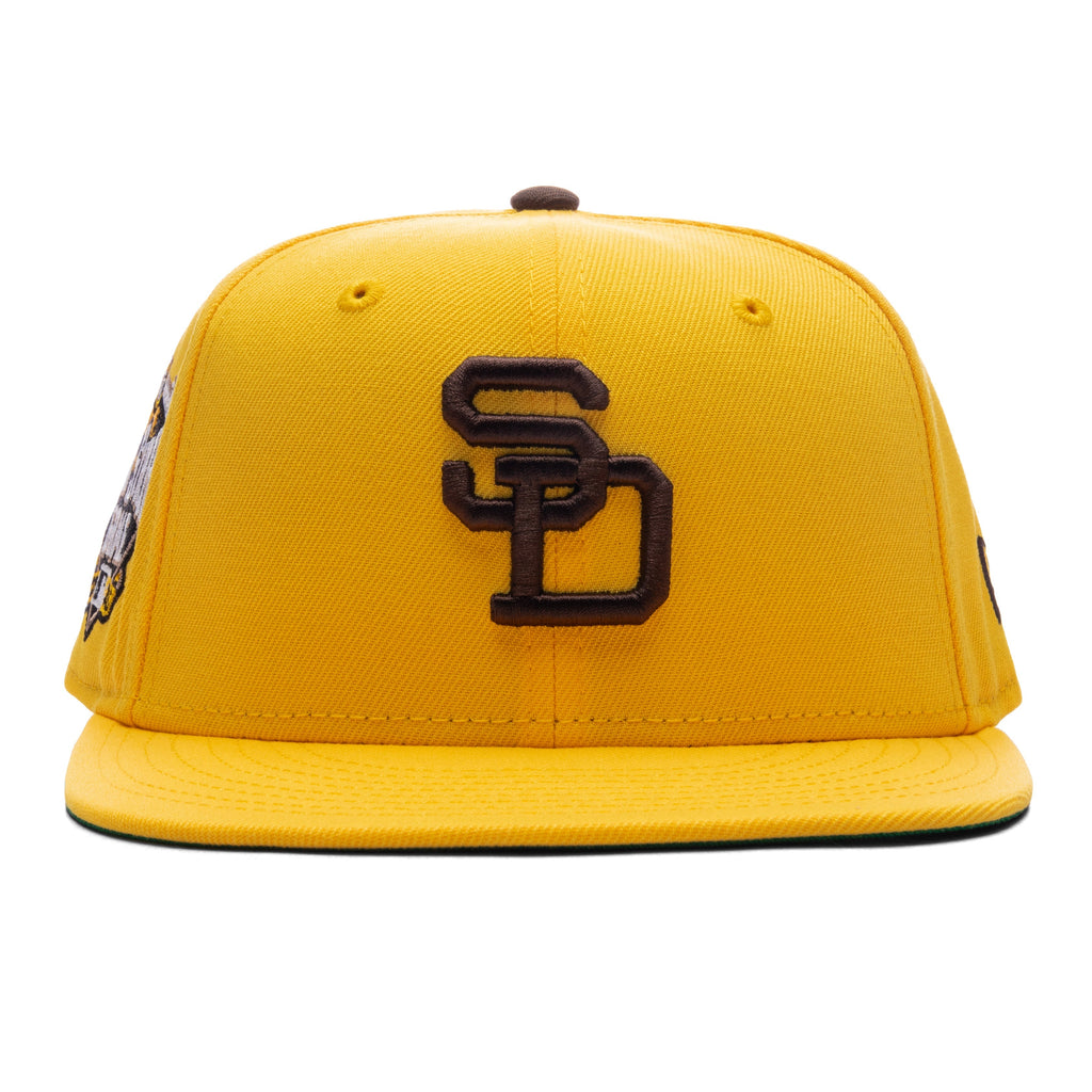 Feature x New Era 59FIFTY Fitted SD Padres Cooperstown - Canary Yellow/Twill Green
