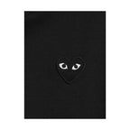 COMME DES GARÇONS PLAY BLACK HEART LONGSLEEVE BLACK