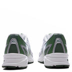 740 - White/Alpine Green/Silver Metallic