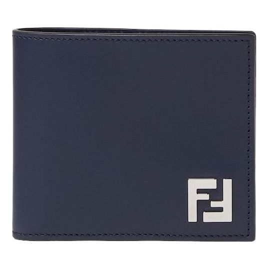 Fendi SS26 Squared FF Wallet 'Dark Blue' 7M0356AV86F1USH