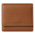 (WMNS) Gucci GG Emblem Medium Wallet 'Brown Leather' 826716-AAEV2-2751