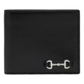 Gucci 25 Bi-Fold Wallet with Horsebit 'Black' 846950-AAFP1-1000