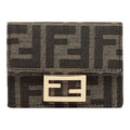 (WMNS) Fendi SS26 Baguette Micro Trifold 'Brown' 8M0395A98PF0A6E