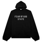90's Fleece Hoodie - Jet Black