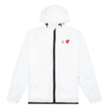 COMME des GARCONS PLAY SS25 x K Way Full Zip Jacket 'White' AZ-J501-051-3