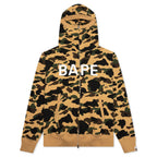 1st Camo Full Zip Hoodie - Yellow
