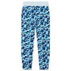 Abc Camo Sweat Pants - Blue