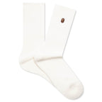 Ape Head One Point Socks - White