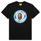 Honeycomb Camo Busy Works Tee - Black/Blue