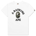 Kids 1st Camo College Tee  - White/Green