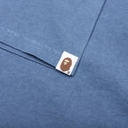 Pigment Dyed College Relaxed Fit Tee - Navy