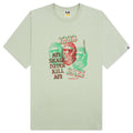 Pigment Three Ape Head Tee - Green