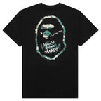Woodland Camo Wgm Ape Head Tee - Black