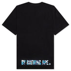 ABC Camo Ape Face Tee - Black/Blue