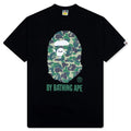 ABC Camo By Bathing Ape Tee - Black/Green