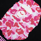 ABC Camo By Bathing Ape Tee - Black/Pink