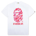 ABC Camo By Bathing Ape Tee - White/Pink