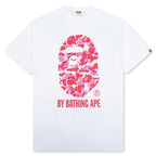 ABC Camo By Bathing Ape Tee - White/Pink
